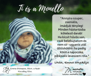 Ti és a Monello vásárlói visszajelzések babamelegítő kiscsillag